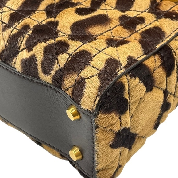 Christian Dior Dior Mini Leopard Handbag - Picture 9 of 12